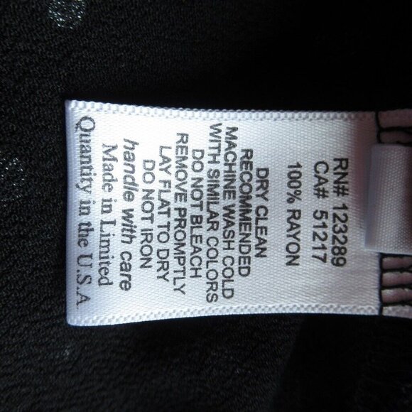 Michael Lauren Skirt XS X Small Black Polka Dot A Line Mini Pull On Skater - Picture 5 of 5